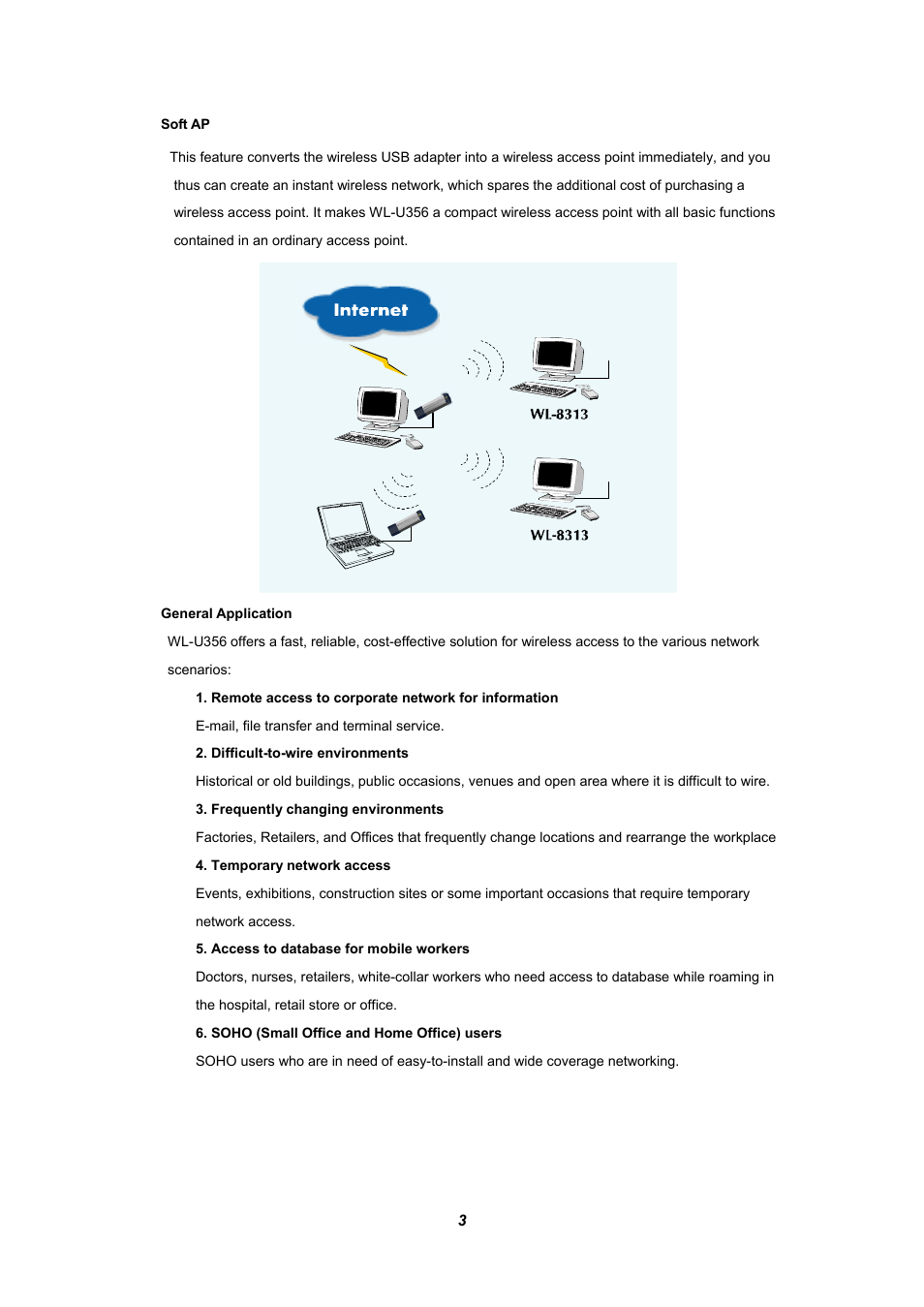 Planet Technology WL-U356 User Manual | Page 7 / 28