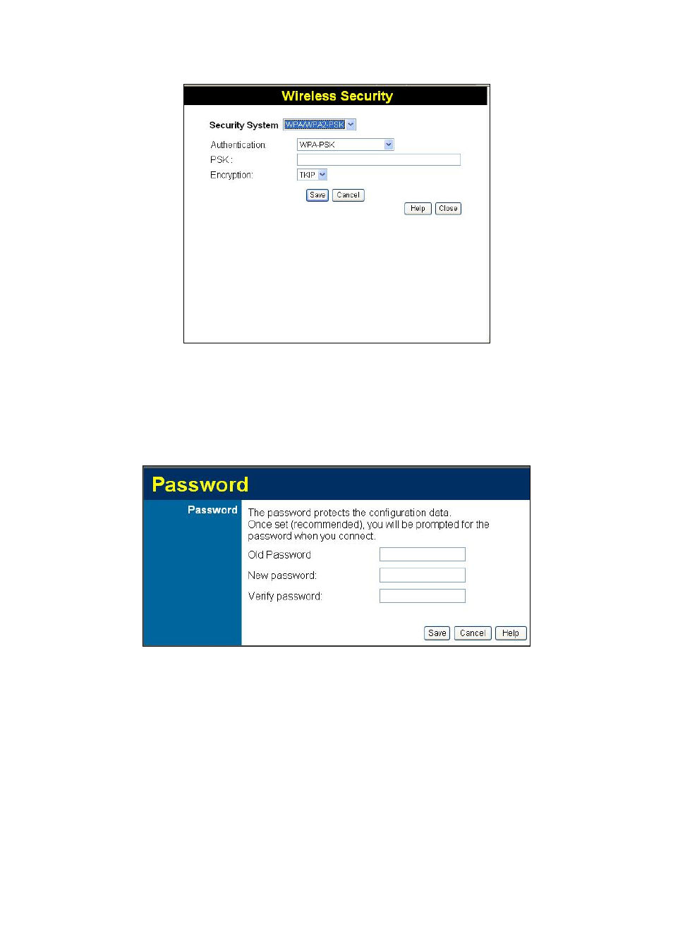 4 password, Assword | Planet Technology Pre-N Wireless Router WNRT-610 User Manual | Page 21 / 37