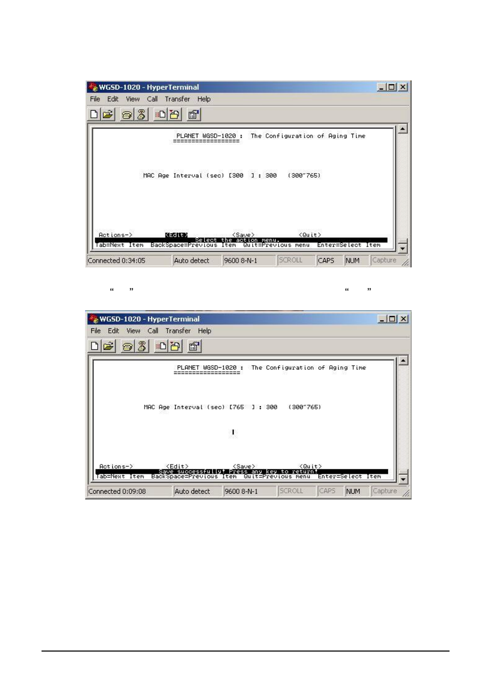 2 mac age interval | Planet Technology WGSD-1020 User Manual | Page 32 / 93