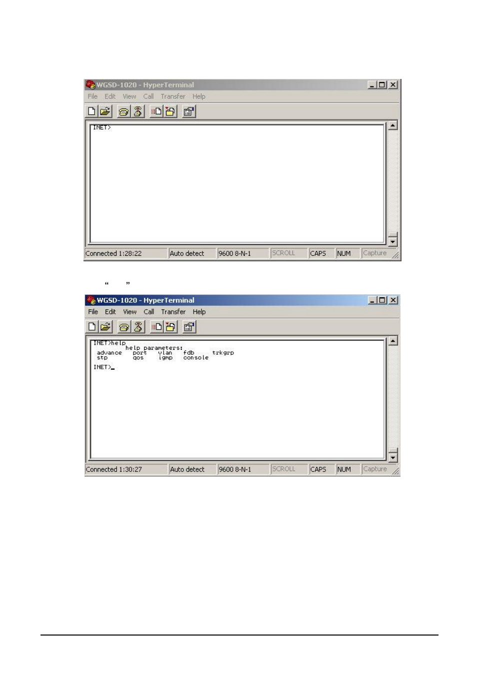 5 command line, 6 logout | Planet Technology WGSD-1020 User Manual | Page 50 / 93