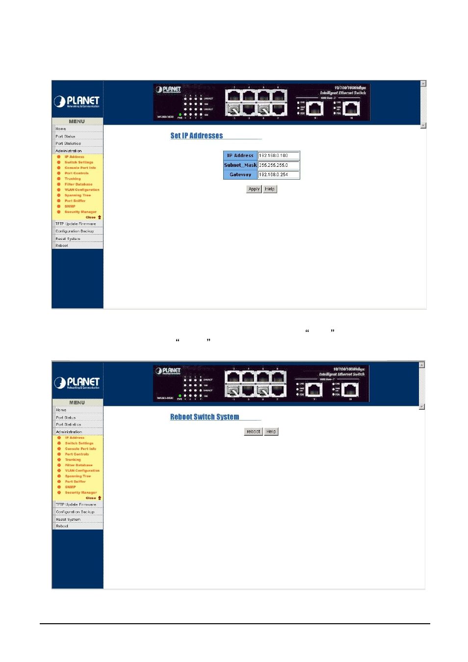 1 ip address | Planet Technology WGSD-1020 User Manual | Page 55 / 93