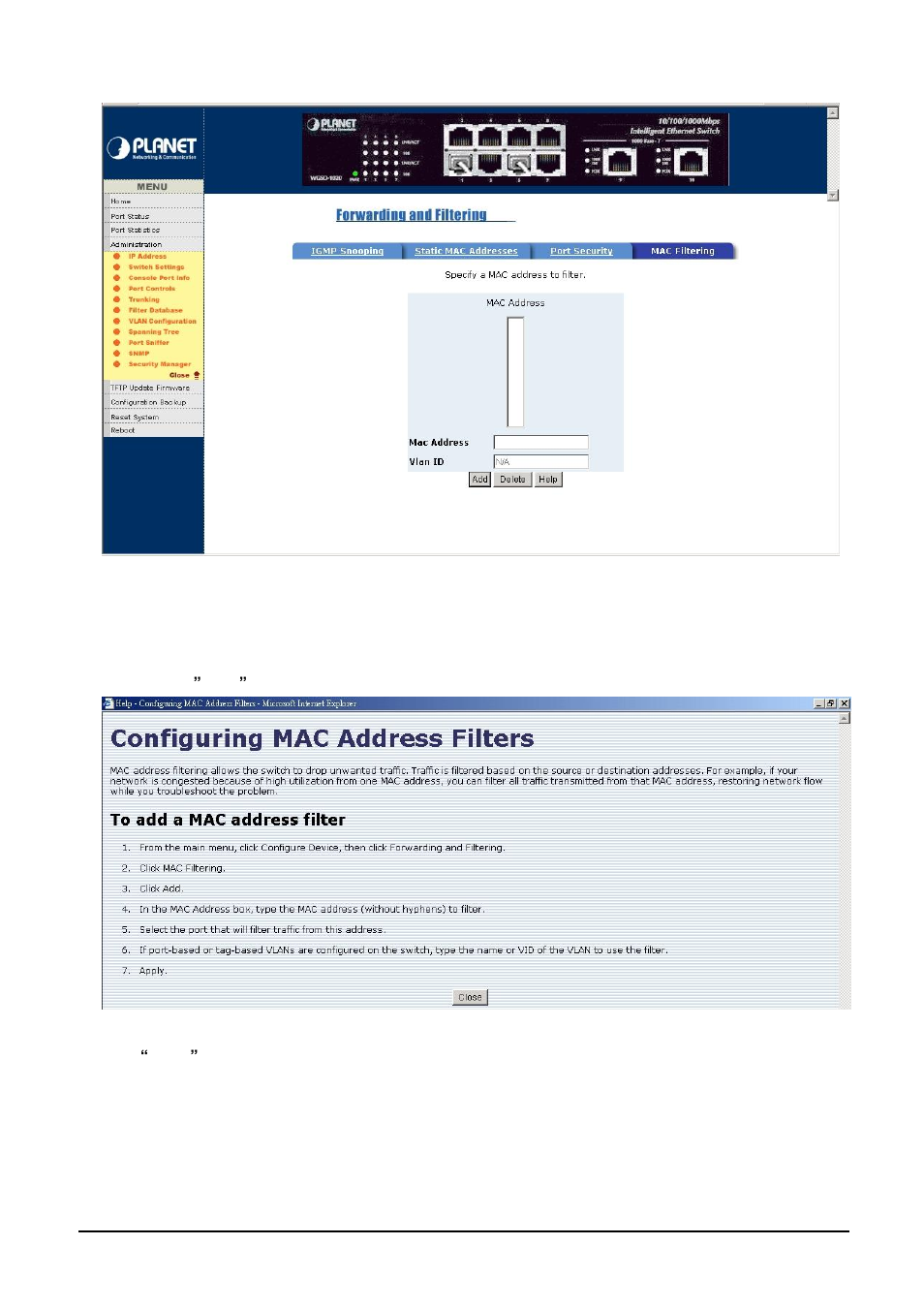 Planet Technology WGSD-1020 User Manual | Page 69 / 93