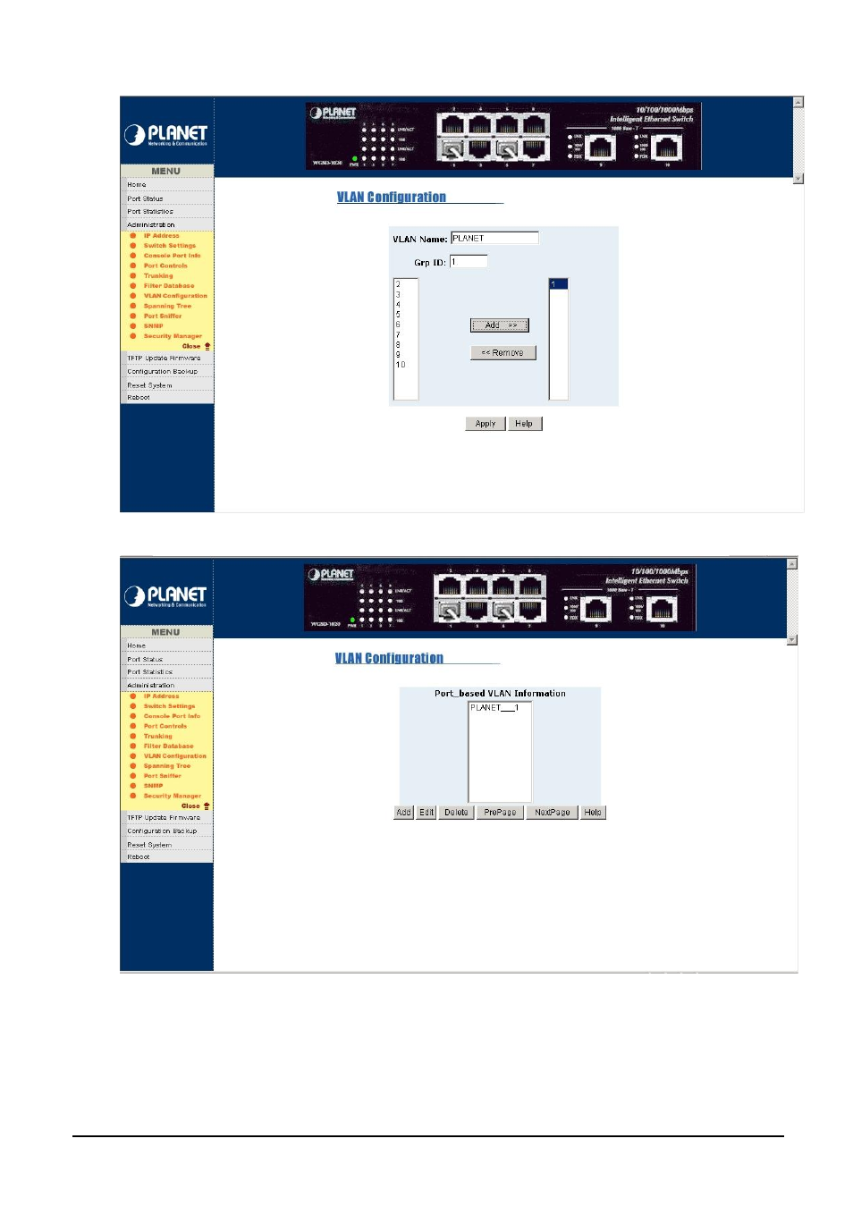 Planet Technology WGSD-1020 User Manual | Page 74 / 93
