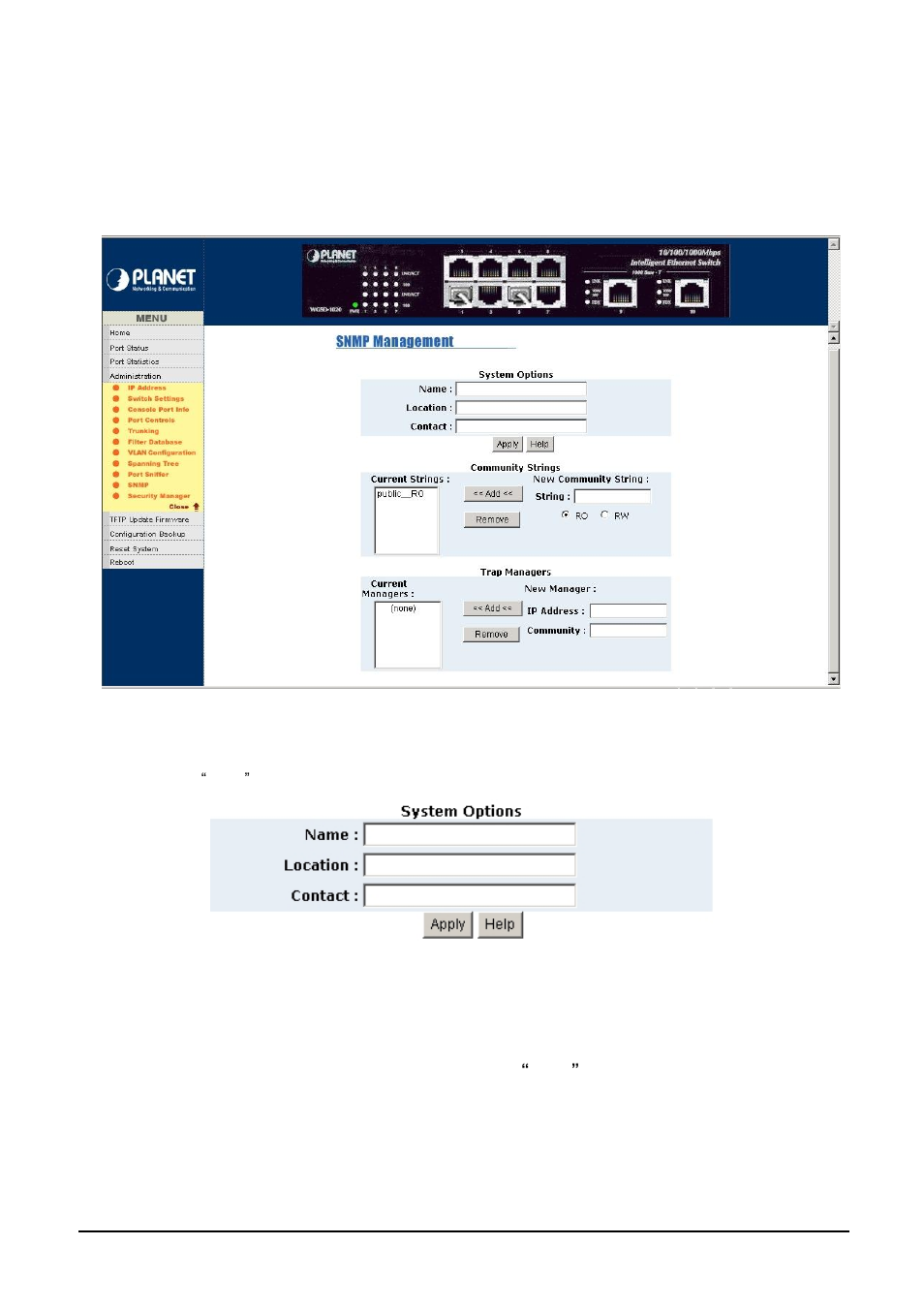 10 snmp | Planet Technology WGSD-1020 User Manual | Page 79 / 93
