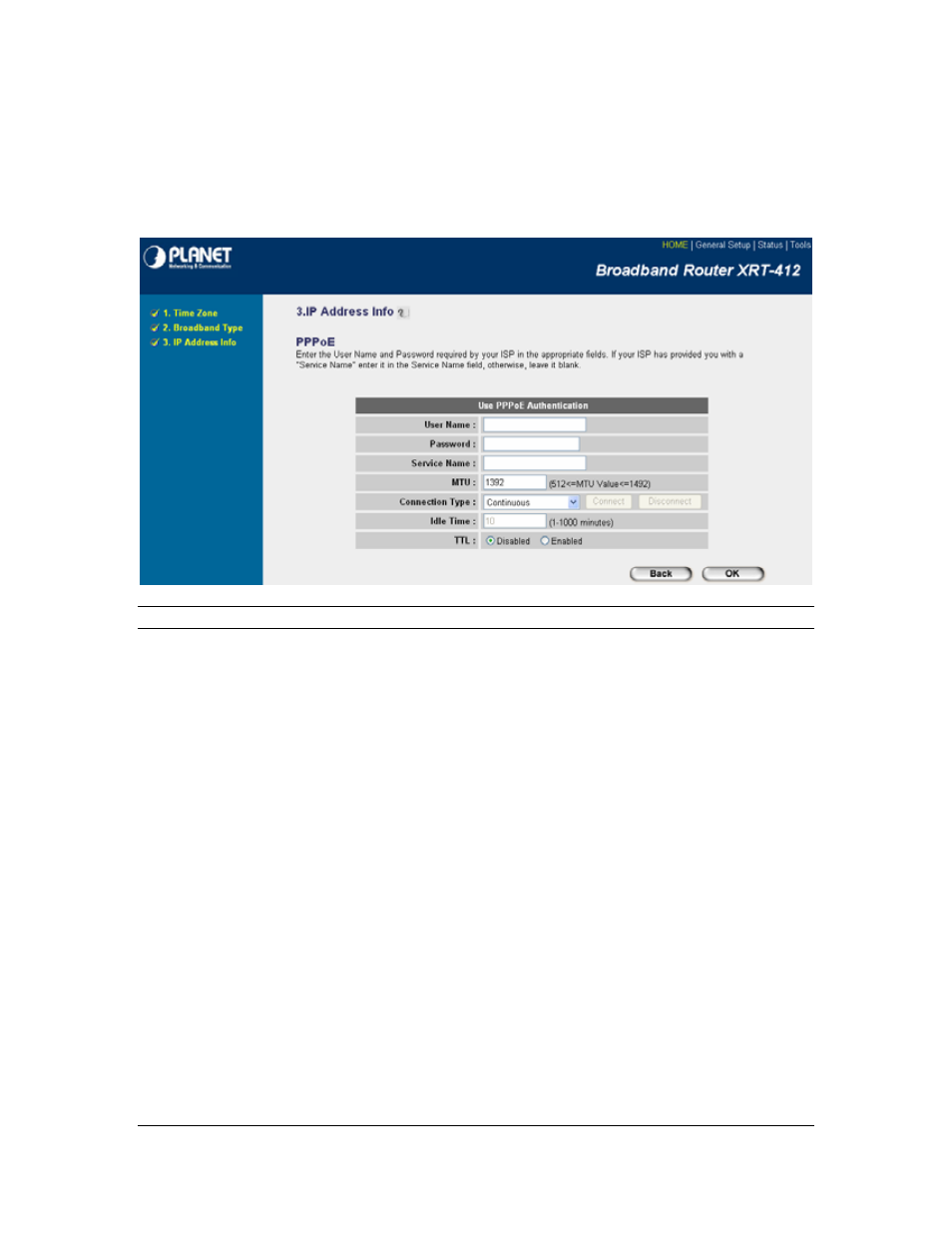 3 pppoe | Planet Technology XRT-412 User Manual | Page 21 / 70