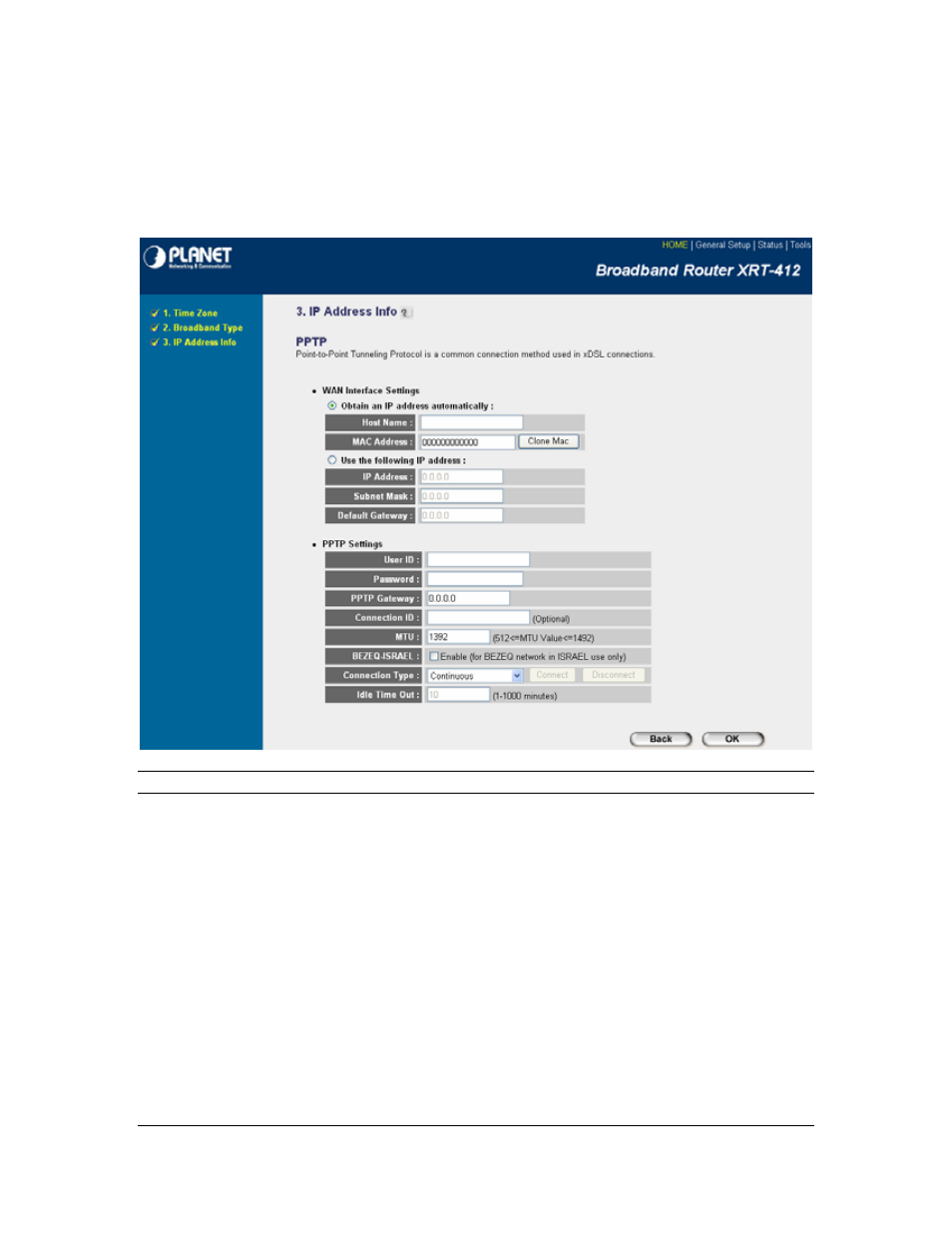4 pptp | Planet Technology XRT-412 User Manual | Page 23 / 70