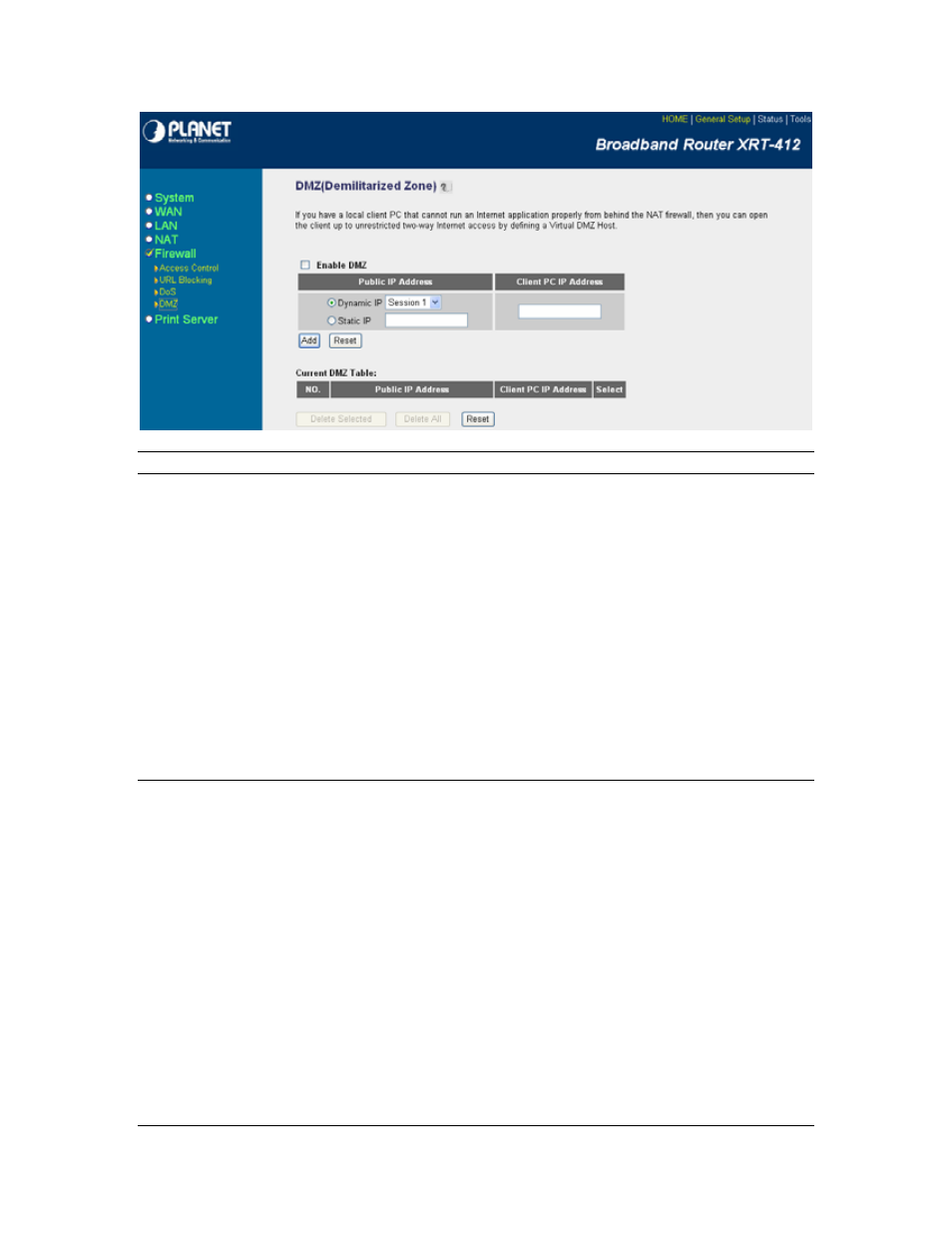 6 print server | Planet Technology XRT-412 User Manual | Page 51 / 70