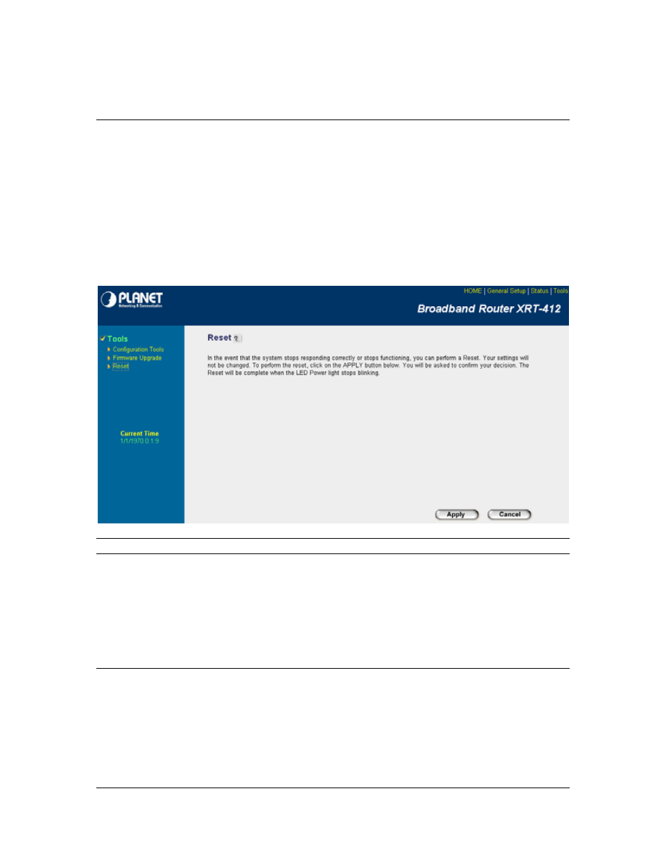 3 reset | Planet Technology XRT-412 User Manual | Page 65 / 70