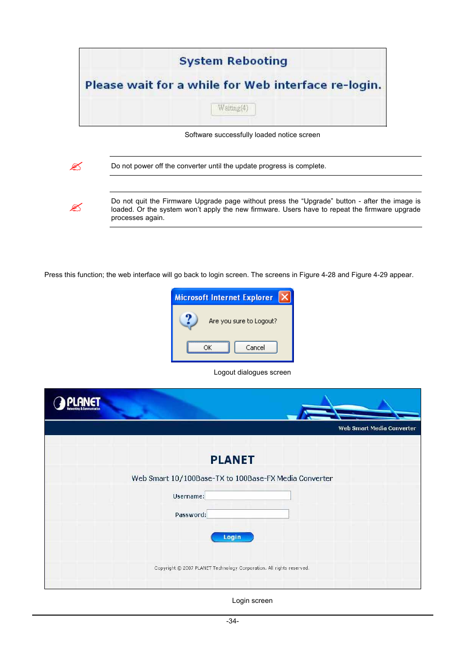 Planet Technology SVC2540 User Manual | Page 37 / 40