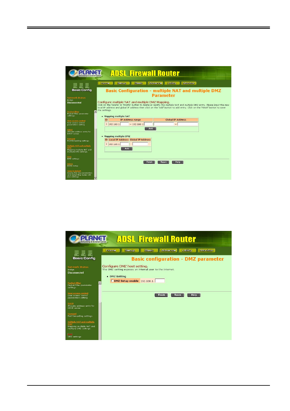 Planet Technology ADSL Firewall Router ADE-4120 User Manual | Page 30 / 47