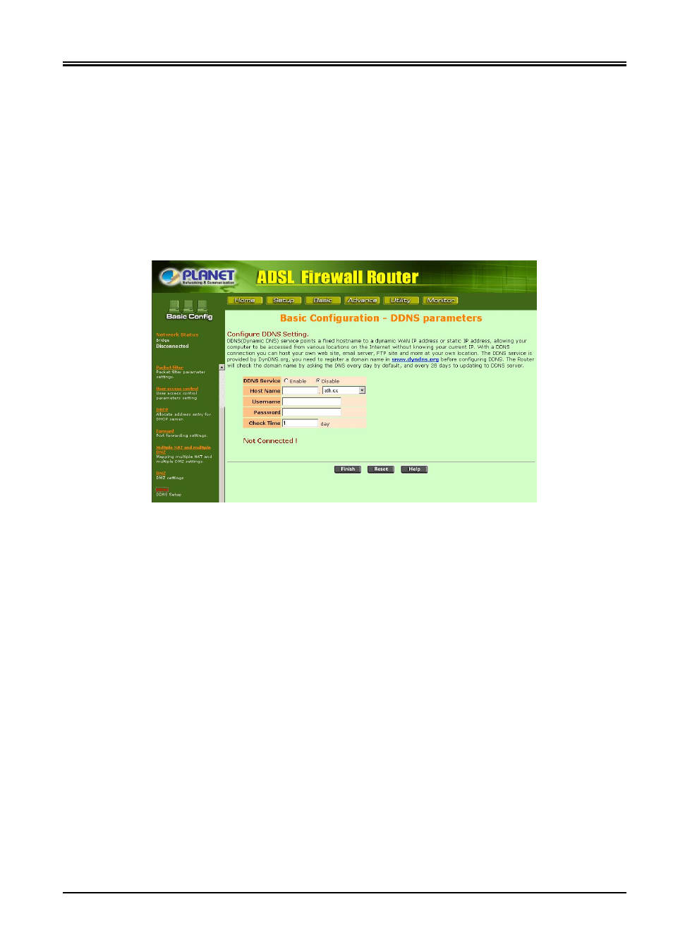 Planet Technology ADSL Firewall Router ADE-4120 User Manual | Page 31 / 47