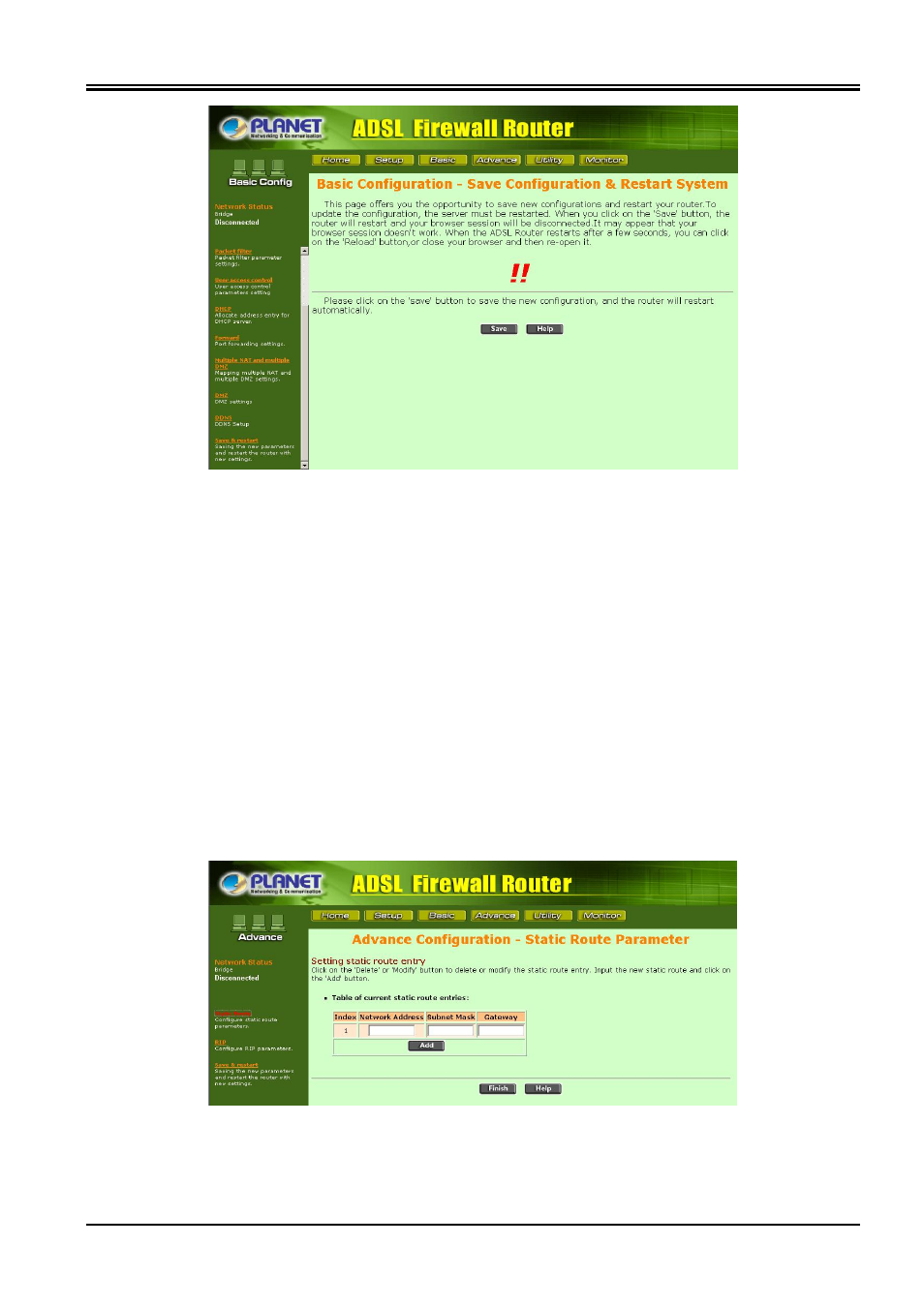 Planet Technology ADSL Firewall Router ADE-4120 User Manual | Page 32 / 47