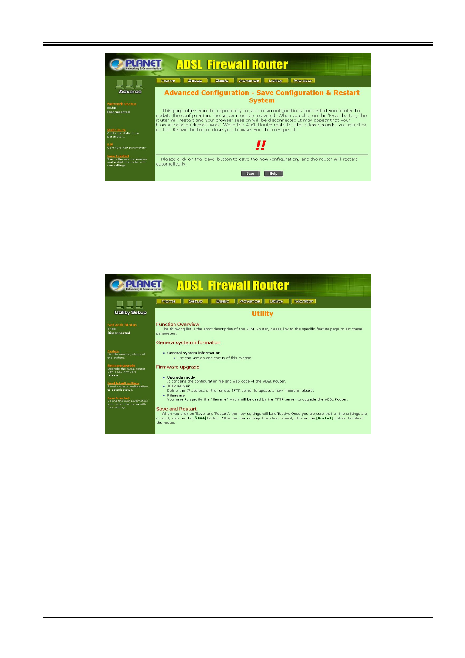 Planet Technology ADSL Firewall Router ADE-4120 User Manual | Page 34 / 47