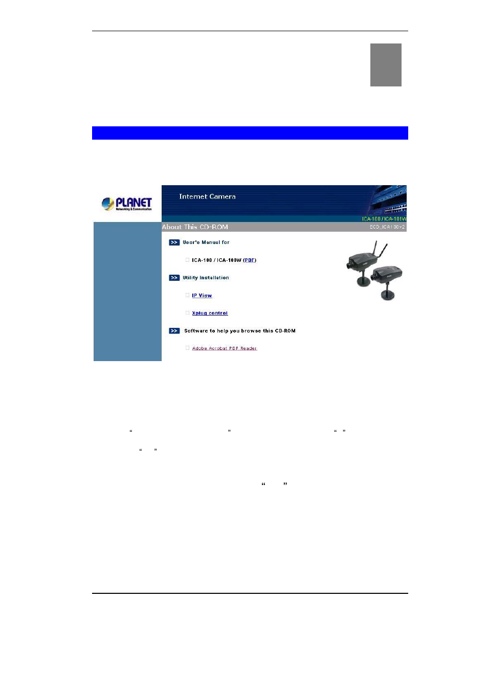 Chapter 4 ipview installation, Install procedure, Ipview installation | Chapter 4 | Planet Technology ICA-100 User Manual | Page 29 / 80