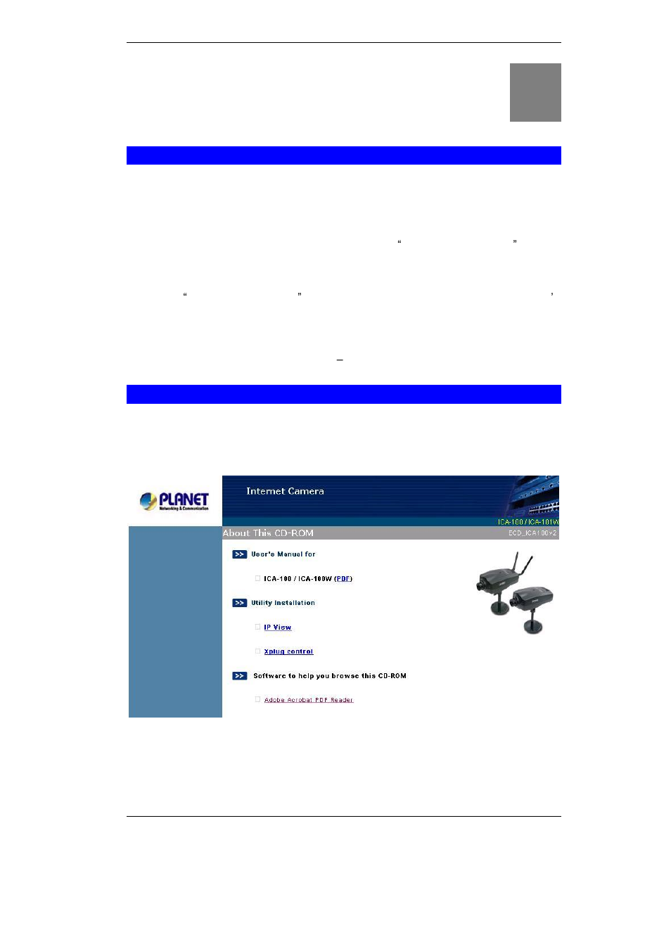 Appendix e install xplug control utility, Install on web server, Install to local pc | Install xplug control utility, Appendix e | Planet Technology ICA-100 User Manual | Page 70 / 80