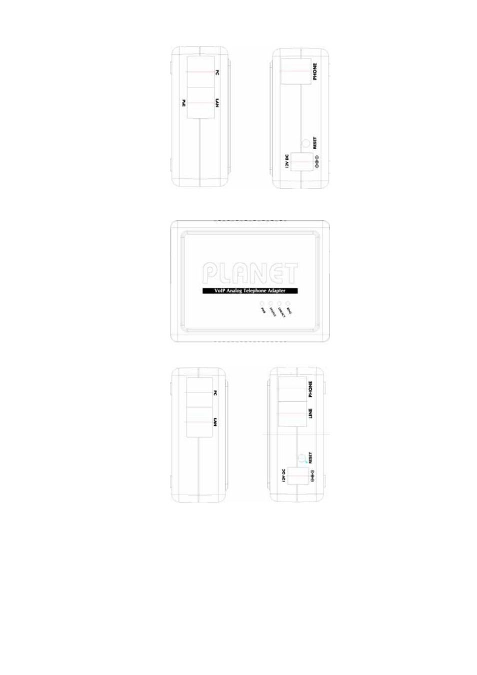 Planet Technology VIP-156PE User Manual | Page 9 / 31