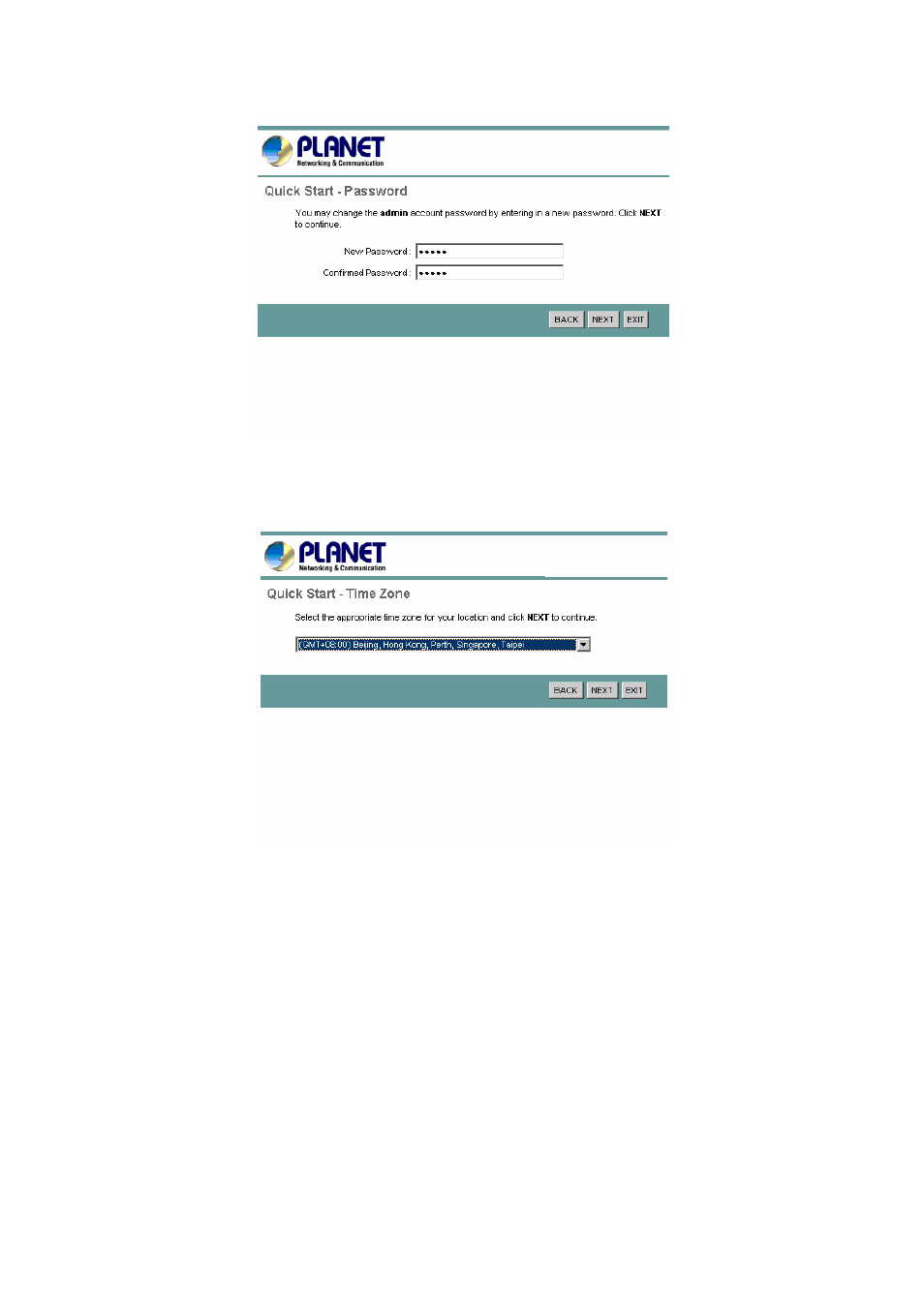 Planet Technology ADW-4401 A/B User Manual | Page 16 / 42