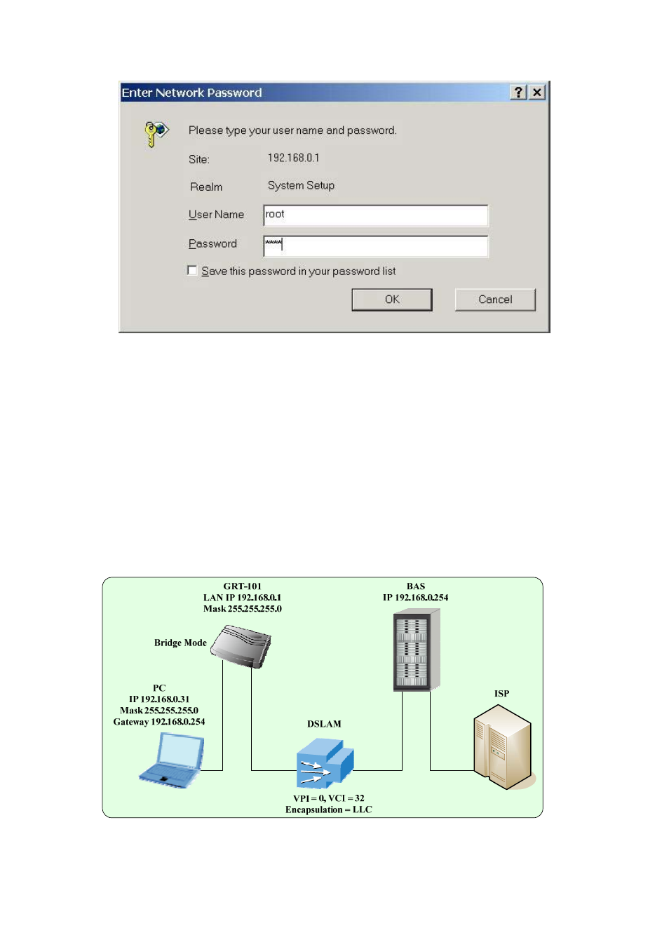 3 web operation and quick installation guide, 1 bridge mode | Planet Technology G.SHDSL Bridge/Router GRT-402 User Manual | Page 15 / 76
