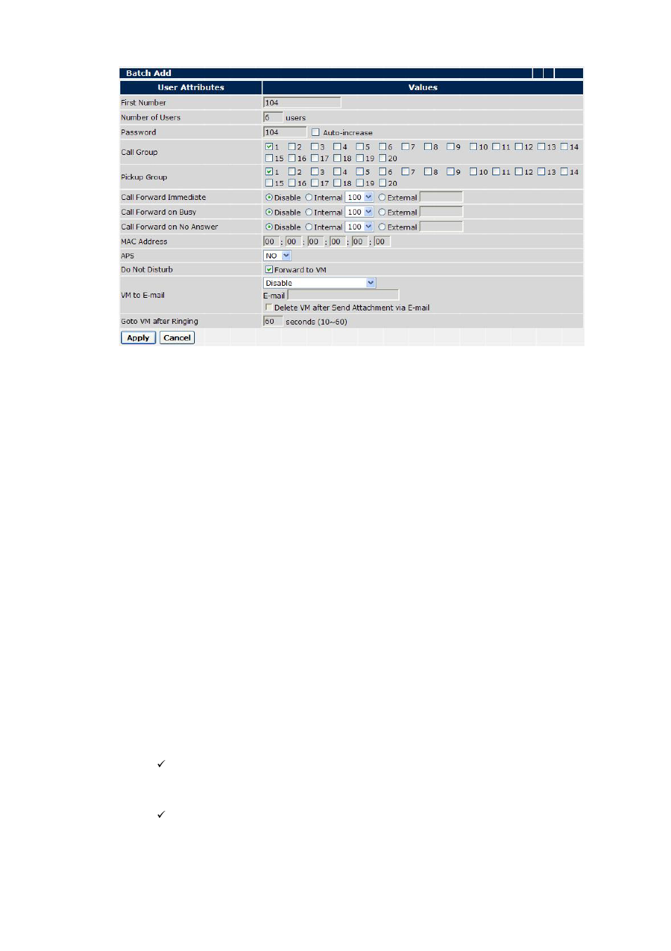 Planet Technology SOHO Internet Telephony PBX System IPX-600 User Manual | Page 32 / 67