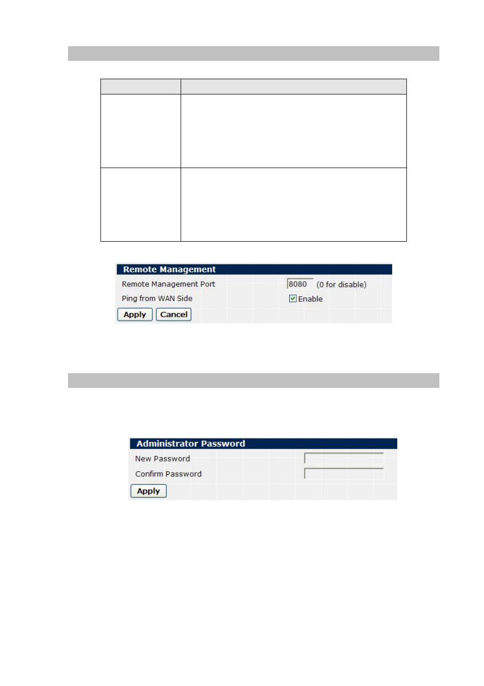 Remote management, Password | Planet Technology SOHO Internet Telephony PBX System IPX-600 User Manual | Page 47 / 67