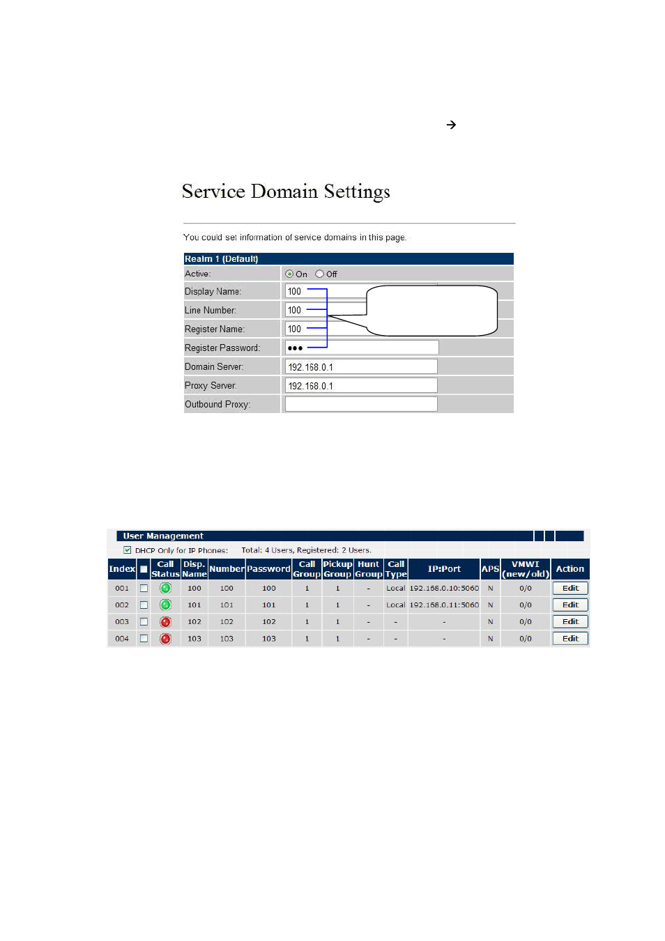 Planet Technology SOHO Internet Telephony PBX System IPX-600 User Manual | Page 61 / 67
