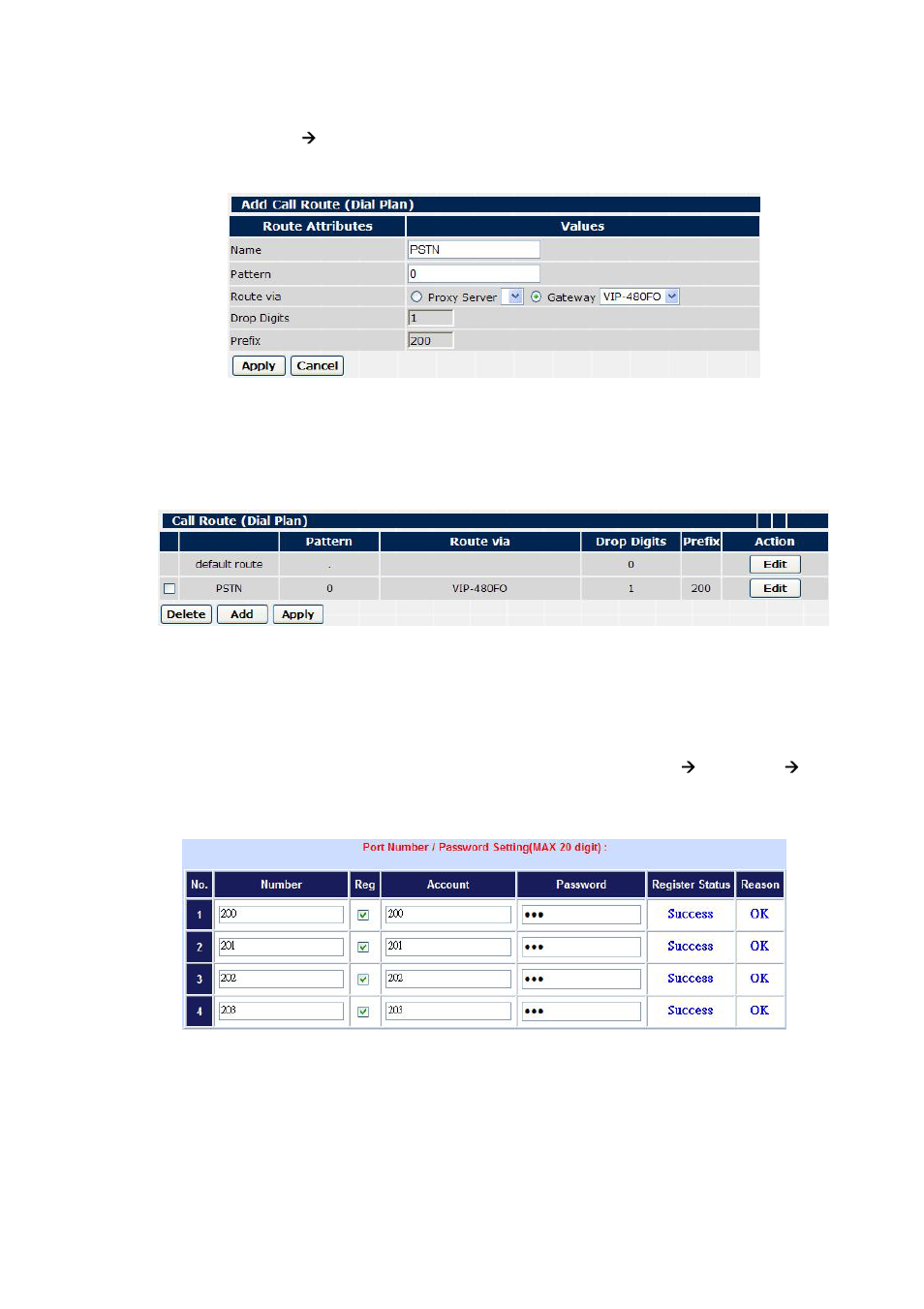 Planet Technology SOHO Internet Telephony PBX System IPX-600 User Manual | Page 64 / 67