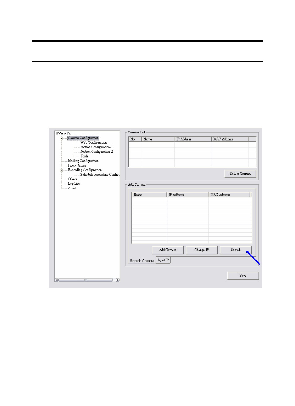 Using ipview pro, Adding a camera, Sing | Planet Technology Internet Camera ICA-110W User Manual | Page 62 / 108