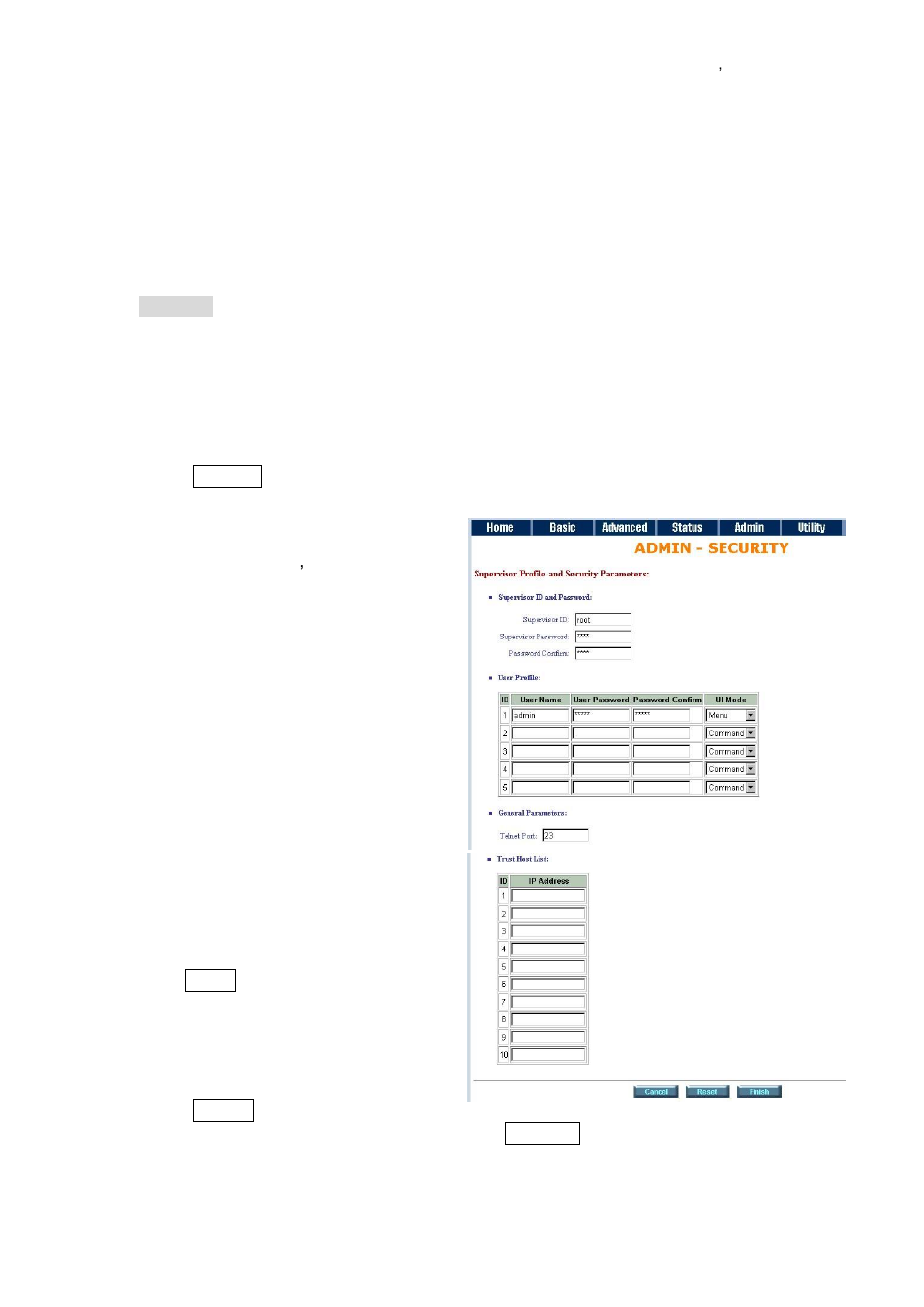 6 administration | Planet Technology GRT-101 User Manual | Page 30 / 73