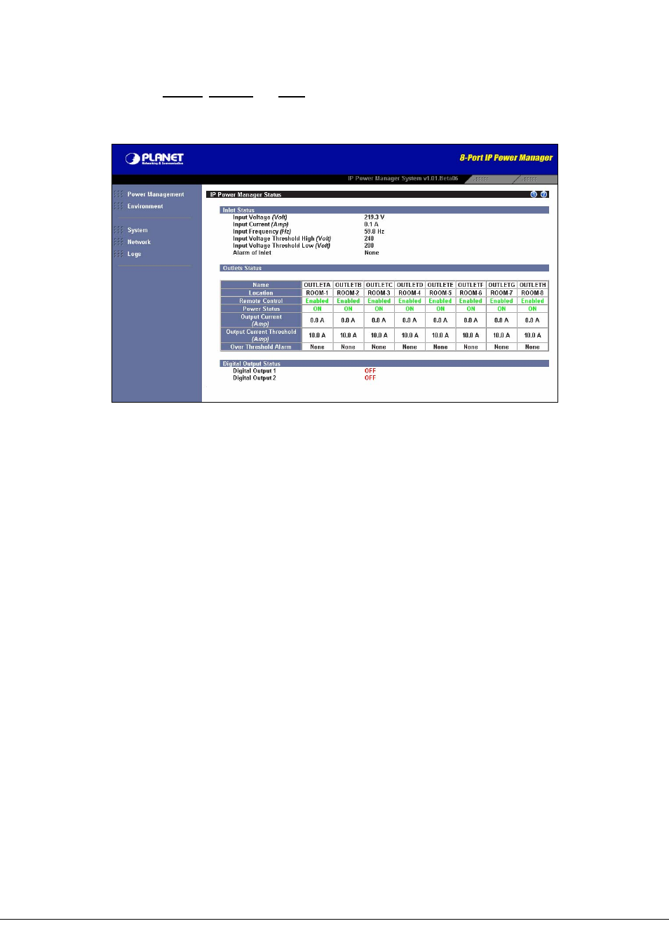 1 power management, 1 control, Ower | Anagement, Control | Planet Technology 8-Port IP Power Manager IPM-8002 User Manual | Page 30 / 57