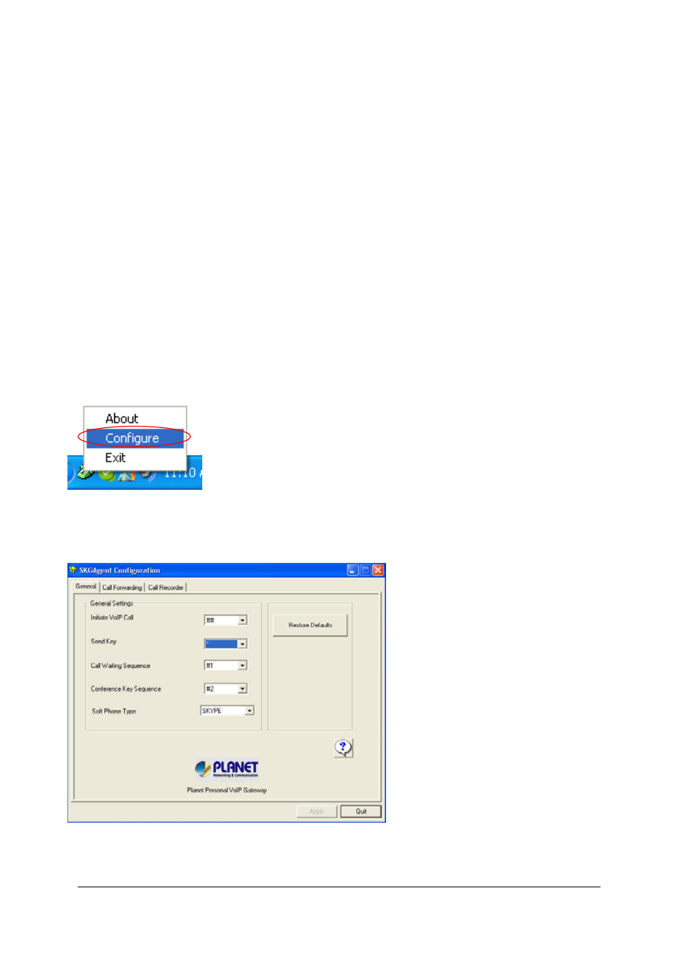 9 toll bypass | Planet Technology SKG-300 User Manual | Page 26 / 36