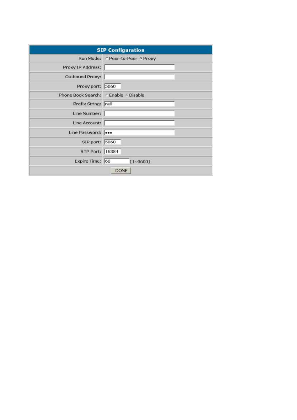 Sip information | Planet Technology VIP-152T User Manual | Page 22 / 48