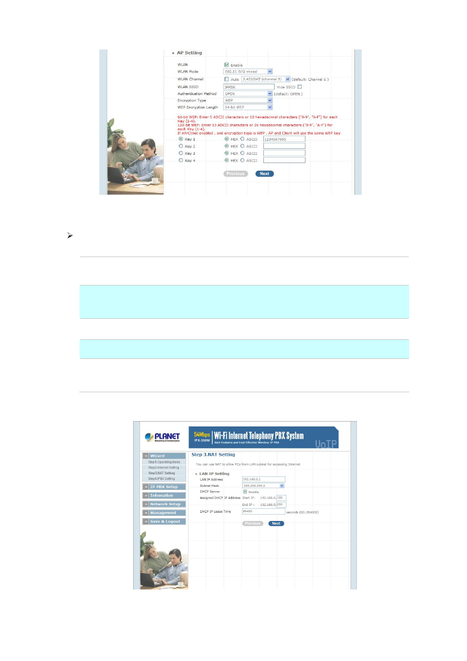 Planet Technology Internet Telephony PBX System IPX-300 Series User Manual | Page 13 / 68