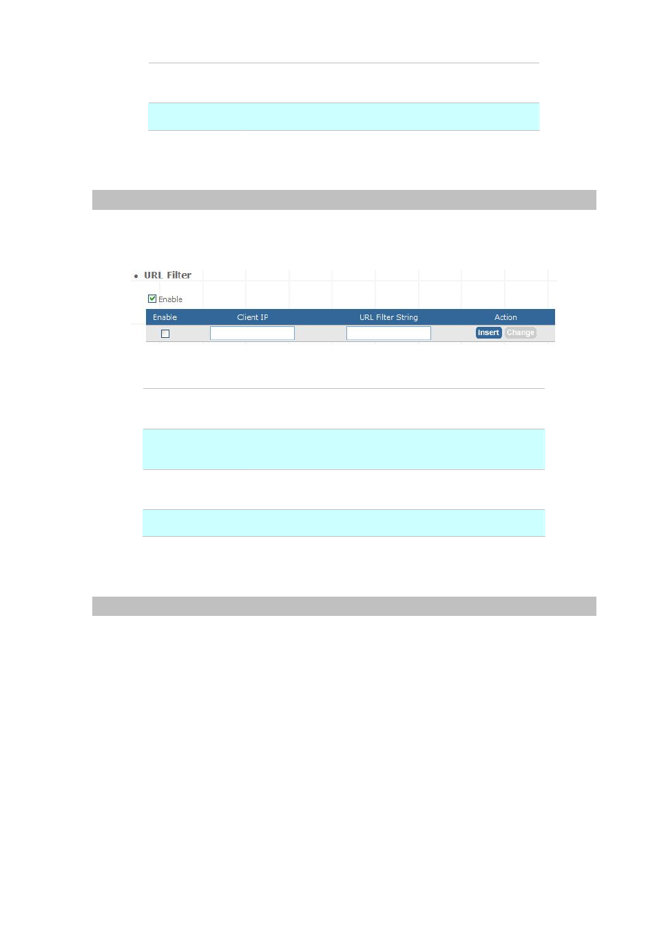 Url filter, Security | Planet Technology Internet Telephony PBX System IPX-300 Series User Manual | Page 48 / 68