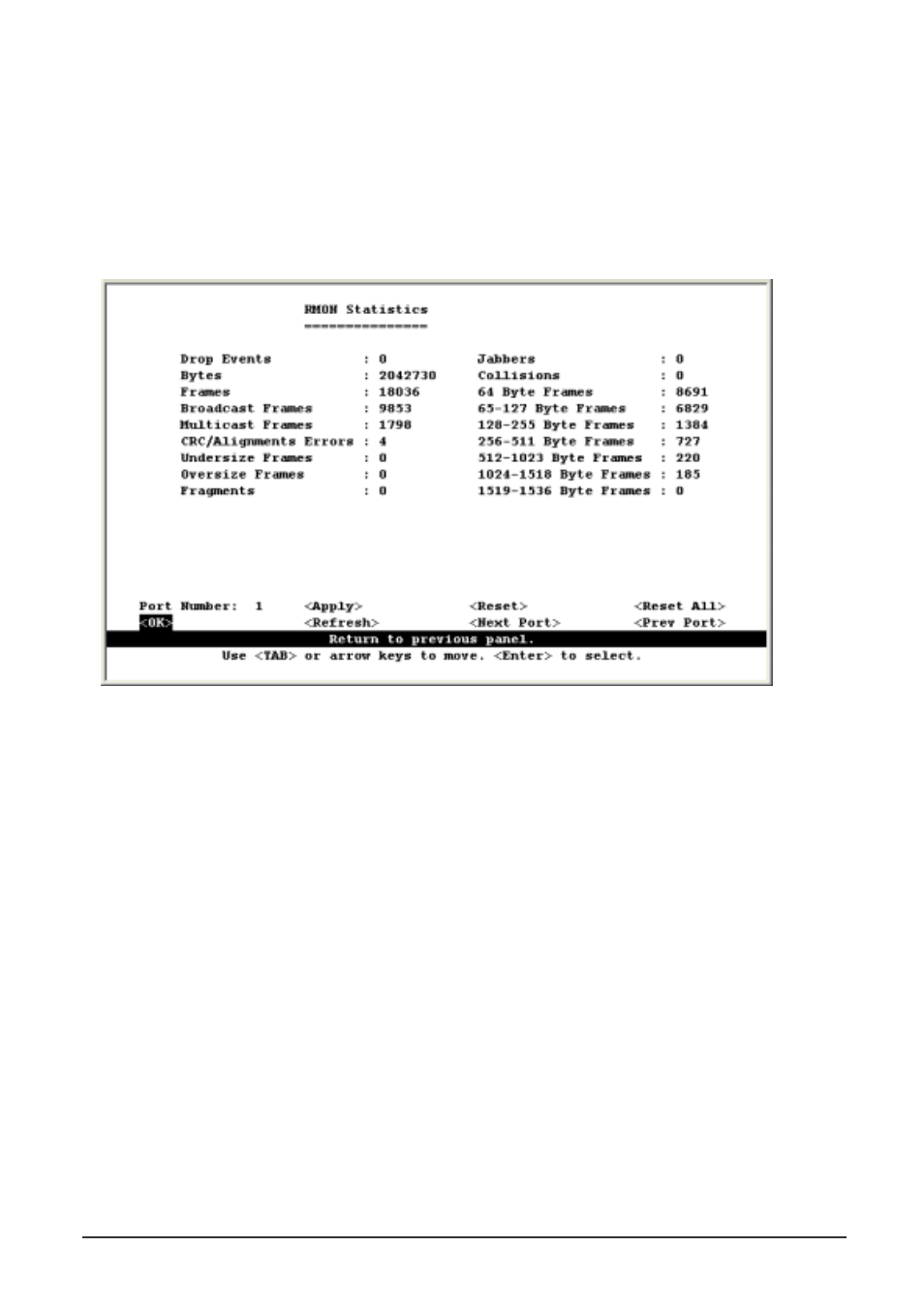2 displaying rmon statistics | Planet Technology WGS3-2620 User Manual | Page 105 / 267