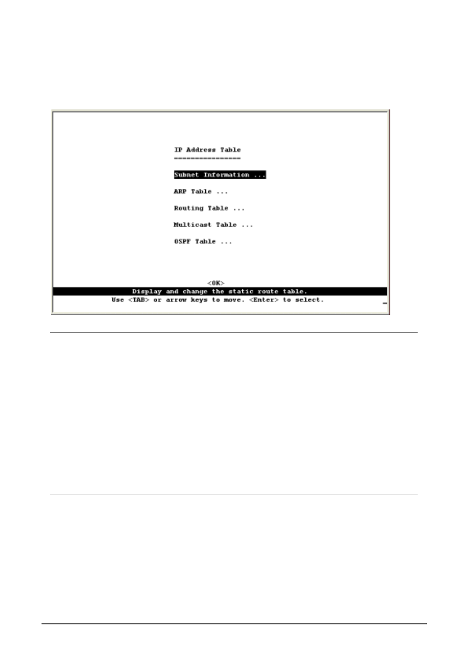 6 ip address table | Planet Technology WGS3-2620 User Manual | Page 118 / 267