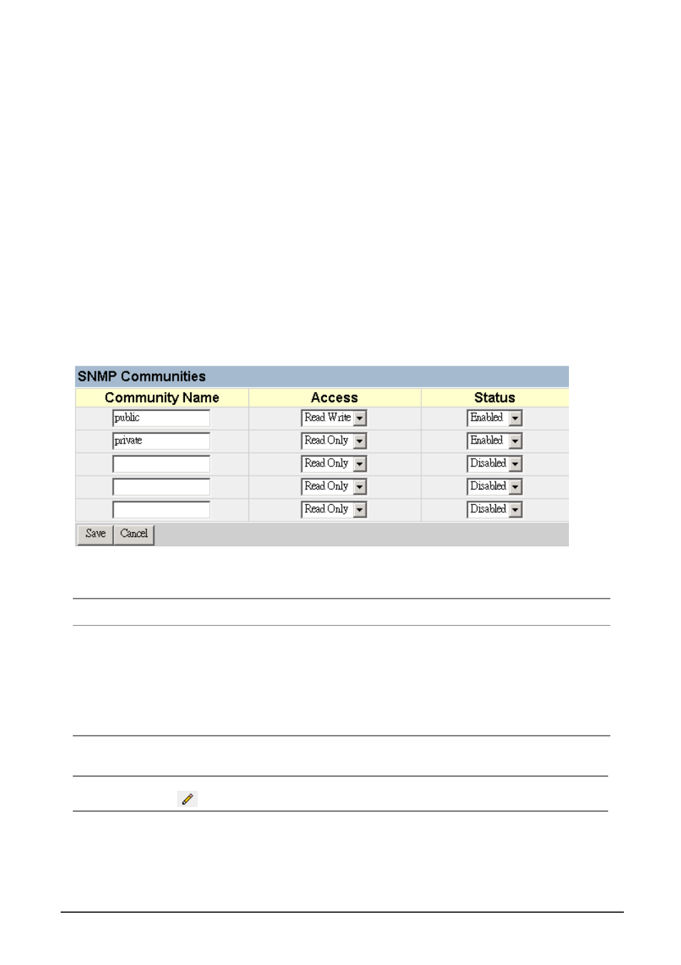 2 assigning snmp parameters, 1 configuring community names | Planet Technology WGS3-2620 User Manual | Page 157 / 267