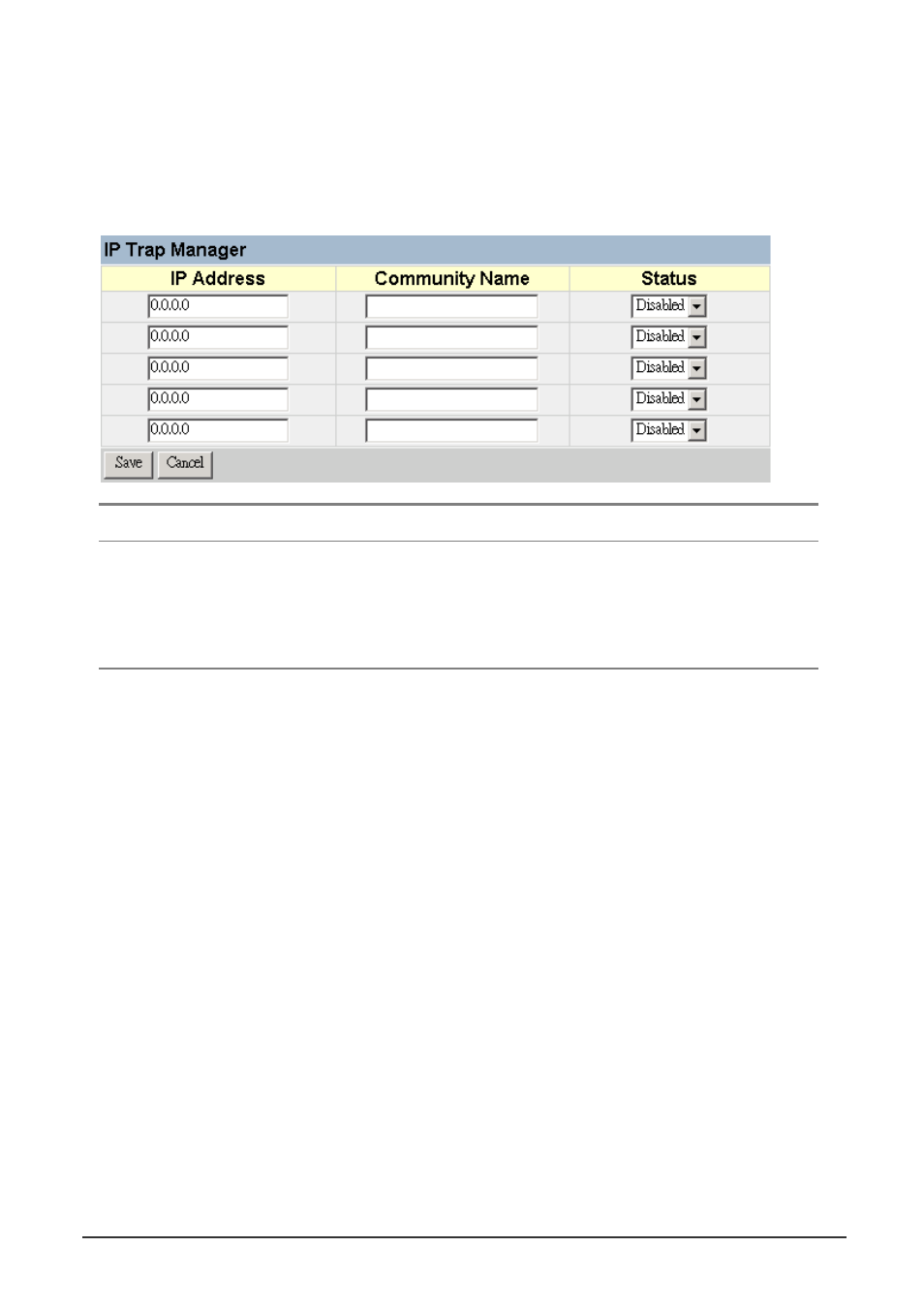 2 configuring ip trap managers | Planet Technology WGS3-2620 User Manual | Page 158 / 267