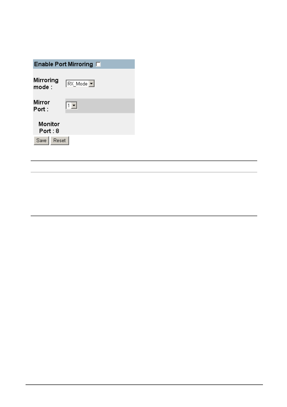 2 using port mirroring on wgs3-404 | Planet Technology WGS3-2620 User Manual | Page 166 / 267