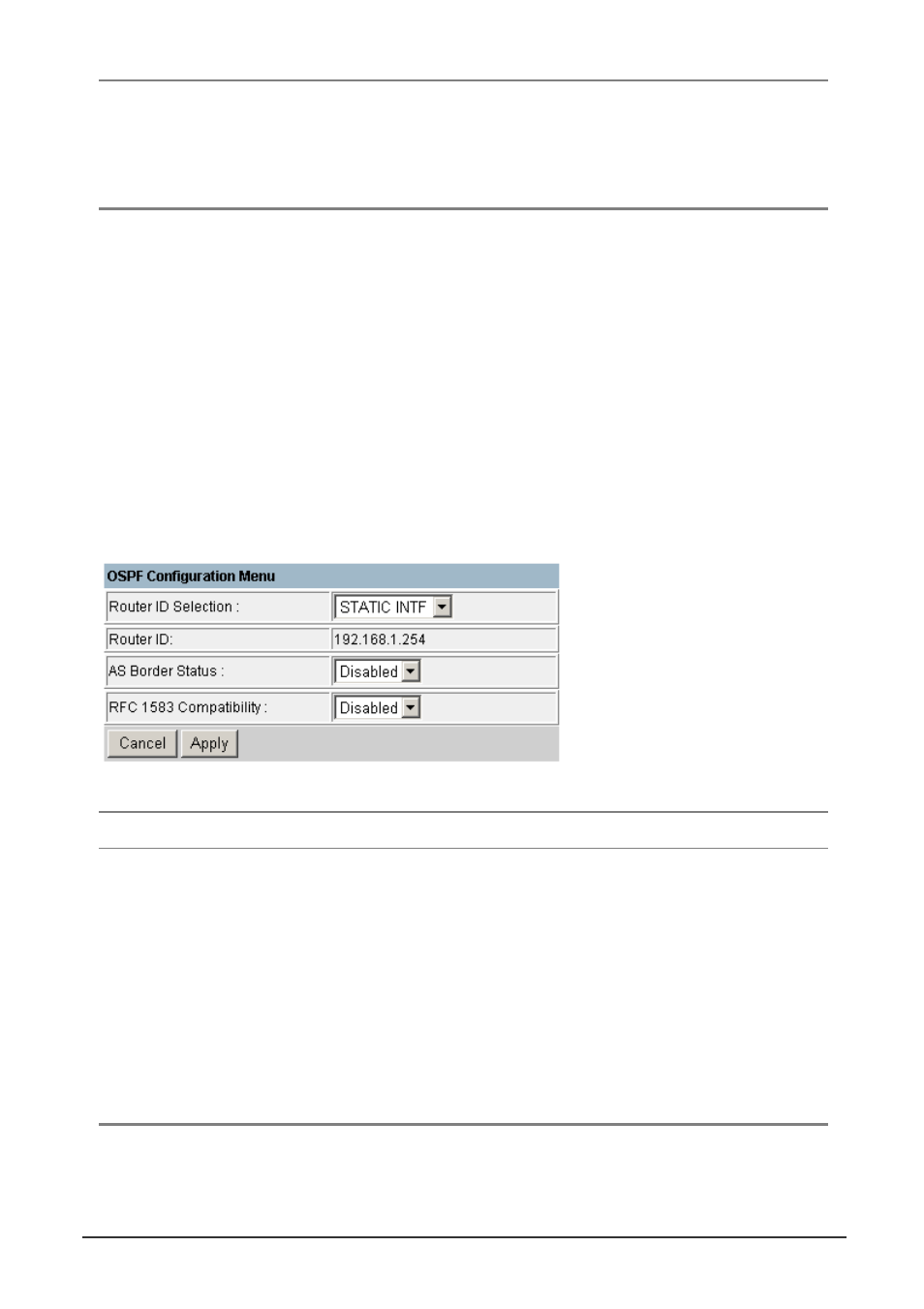 3 configuring global settings for ospf | Planet Technology WGS3-2620 User Manual | Page 195 / 267