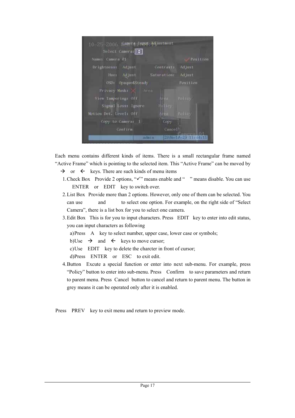 Planet Technology DVR-1670 User Manual | Page 17 / 99