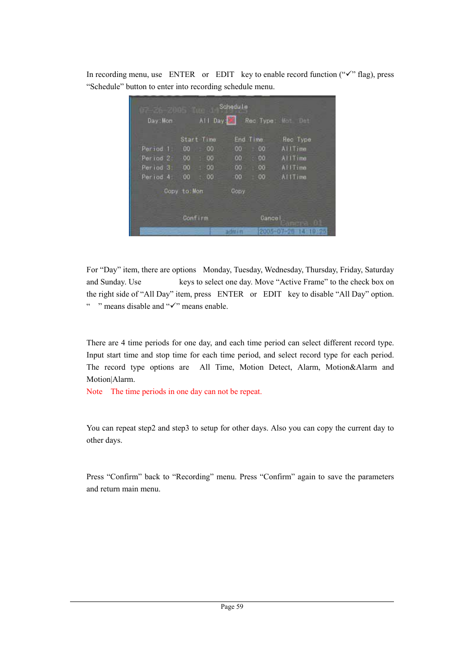 Planet Technology DVR-1670 User Manual | Page 59 / 99