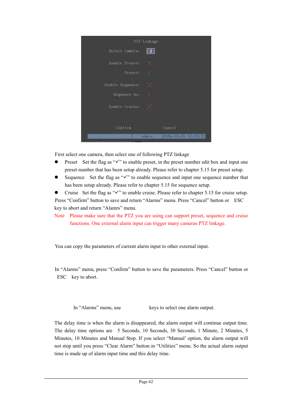 Planet Technology DVR-1670 User Manual | Page 62 / 99