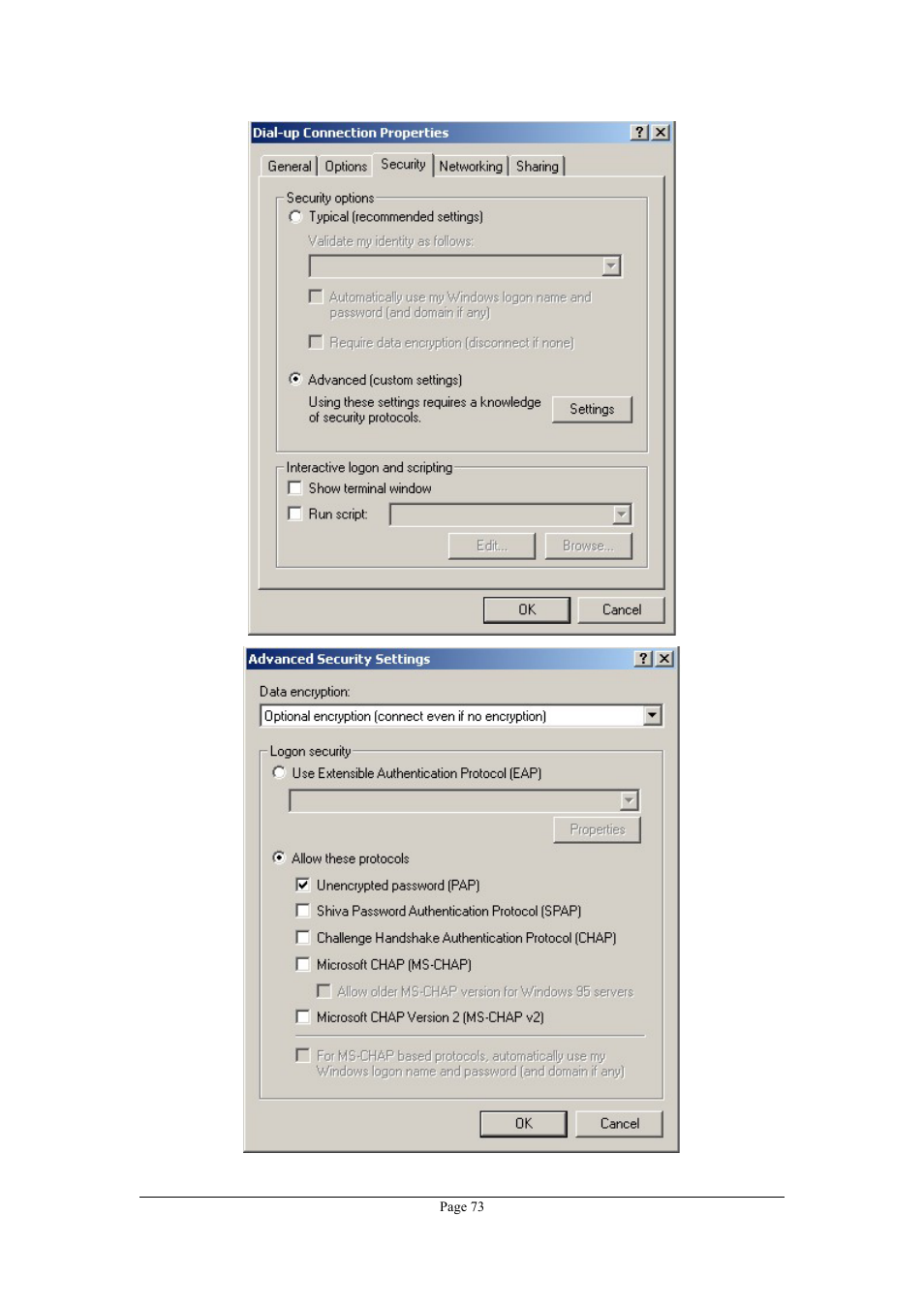 Planet Technology DVR-1670 User Manual | Page 73 / 99