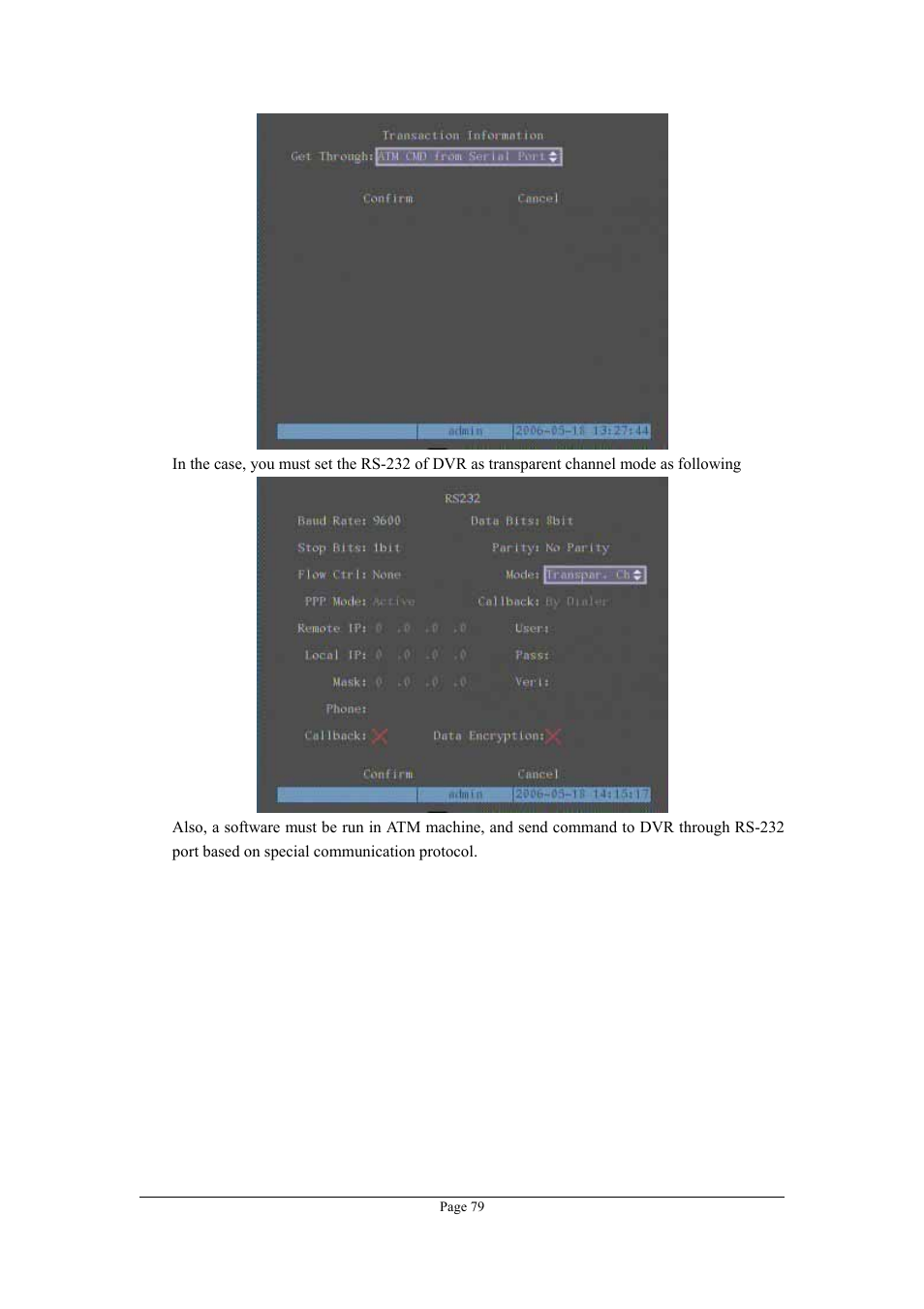 Planet Technology DVR-1670 User Manual | Page 79 / 99