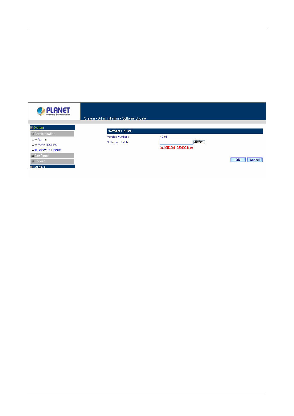 3 software update | Planet Technology MH-2001 User Manual | Page 23 / 297