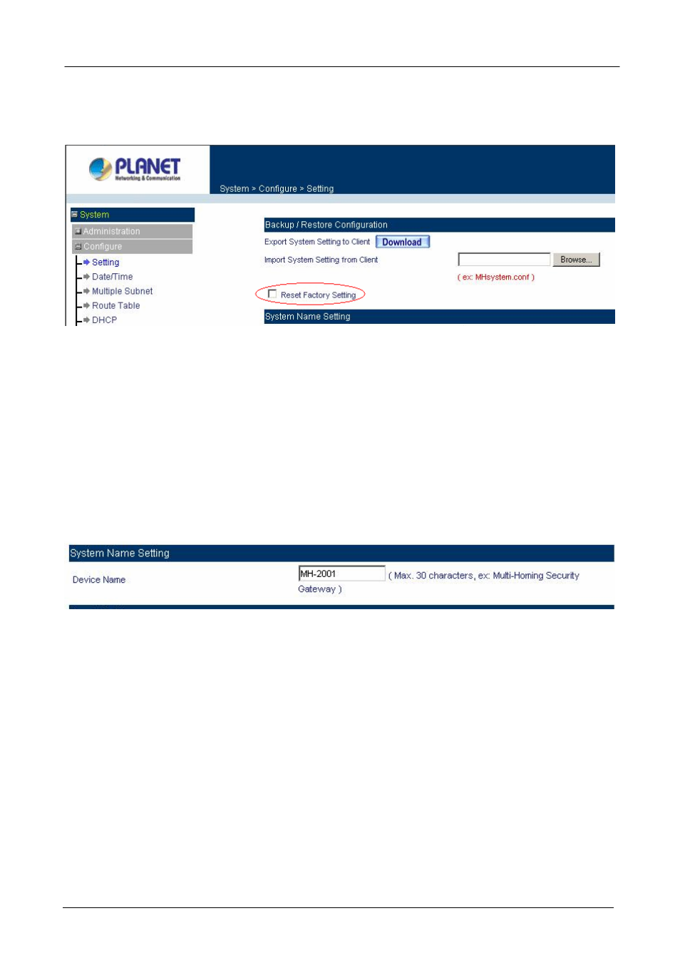 Planet Technology MH-2001 User Manual | Page 26 / 297