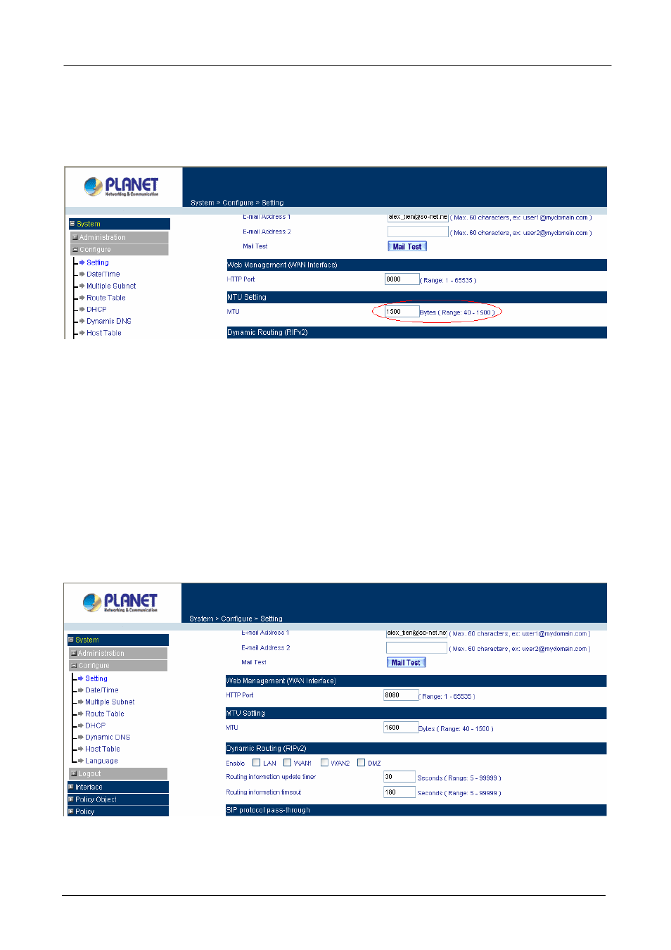 Planet Technology MH-2001 User Manual | Page 28 / 297