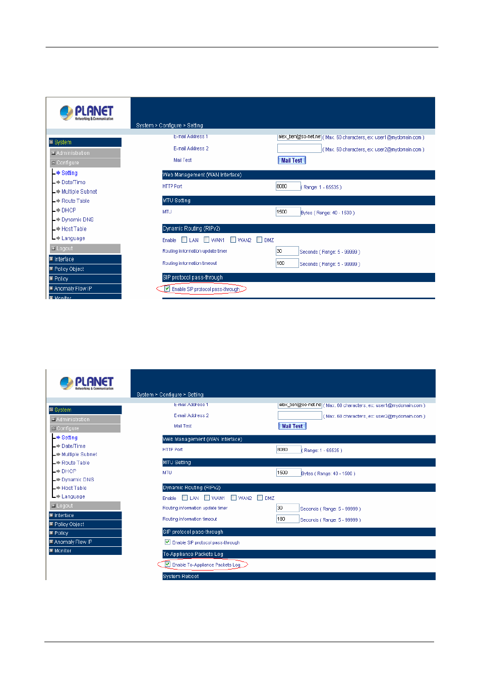 Planet Technology MH-2001 User Manual | Page 29 / 297