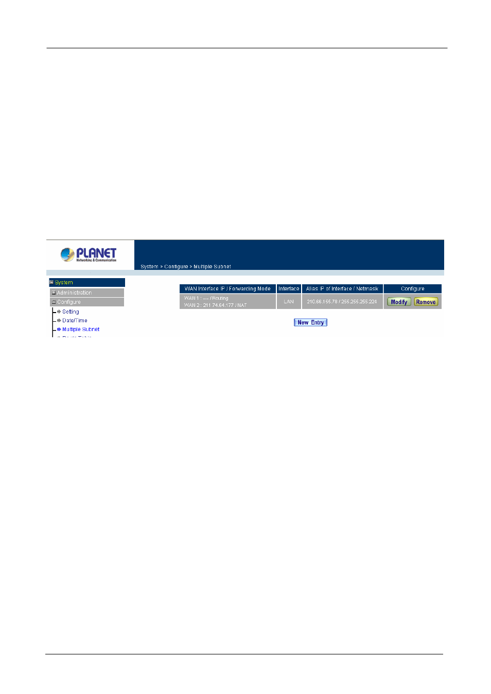 Planet Technology MH-2001 User Manual | Page 33 / 297