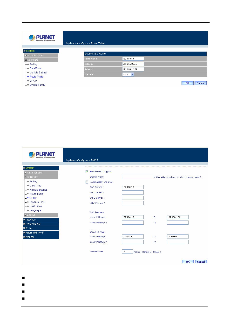 5 dhcp | Planet Technology MH-2001 User Manual | Page 35 / 297